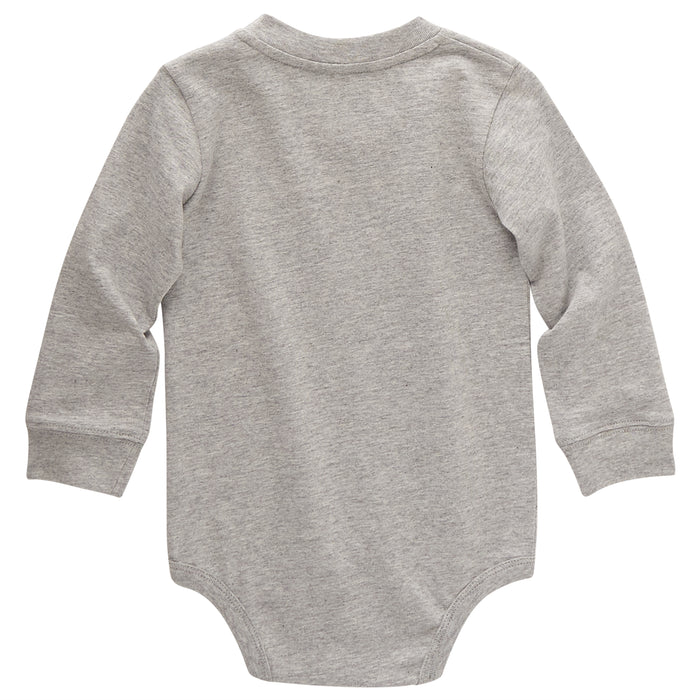 Carhartt Long-Sleeve Pocket Bodysuit Grey Heather