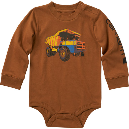 Carhartt Long Sleeve Dump Truck Bodysuit