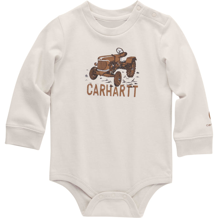 Carhartt Long-Sleeve Tractor Bodysuit Malt