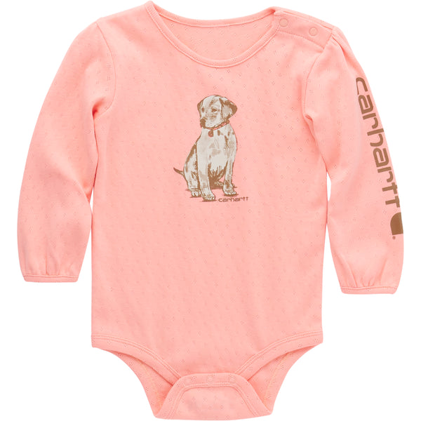 Carhartt Long Sleeve Puppy Bodysuit