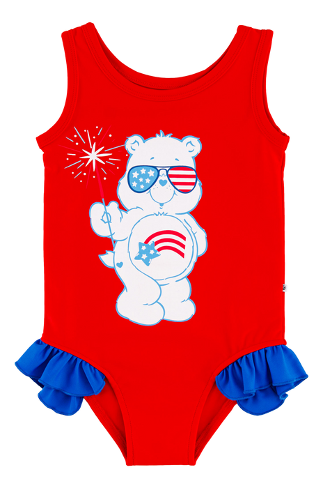 Birdie Bean Care Bears™ America Cares swimsuit