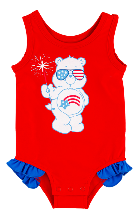 Birdie Bean Care Bears™ America Cares swimsuit