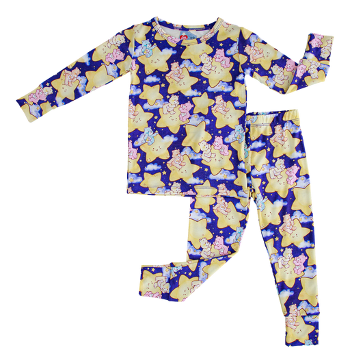 Birdie Bean Care Bears Baby™ blue stars 2-piece pajamas