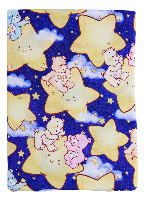 Birdie Bean Care Bears Baby™ blue stars swaddle blanket