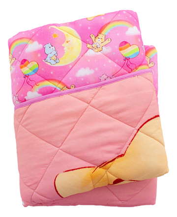 Birdie Bean Care Bears Baby™ pink stars toddler birdie quilt