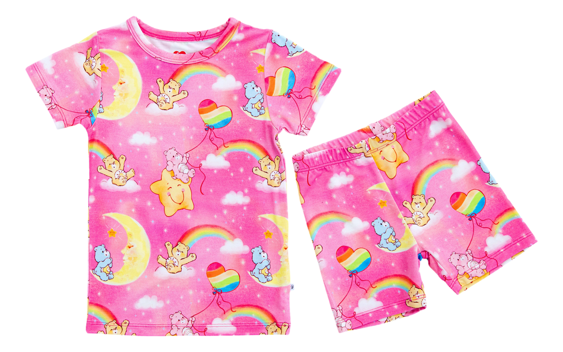 Birdie Bean Care Bears Baby™ pink stars 2-piece pajamas