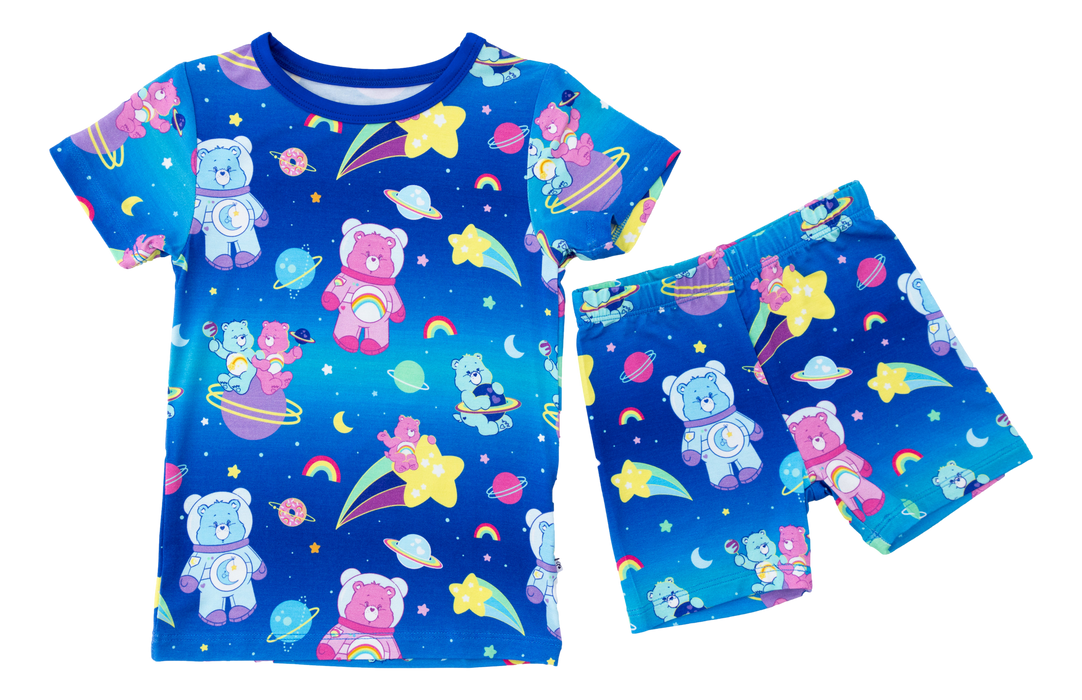 Birdie Bean Care Bears™ Cosmic Bears Blue 2-piece pajamas