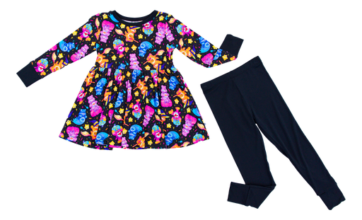 Birdie Bean Care Bears™ Spooky Cute peplum set