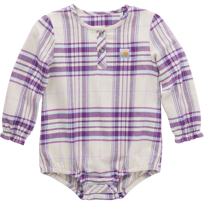 Carhartt Long Sleeve Flannel Bodysuit