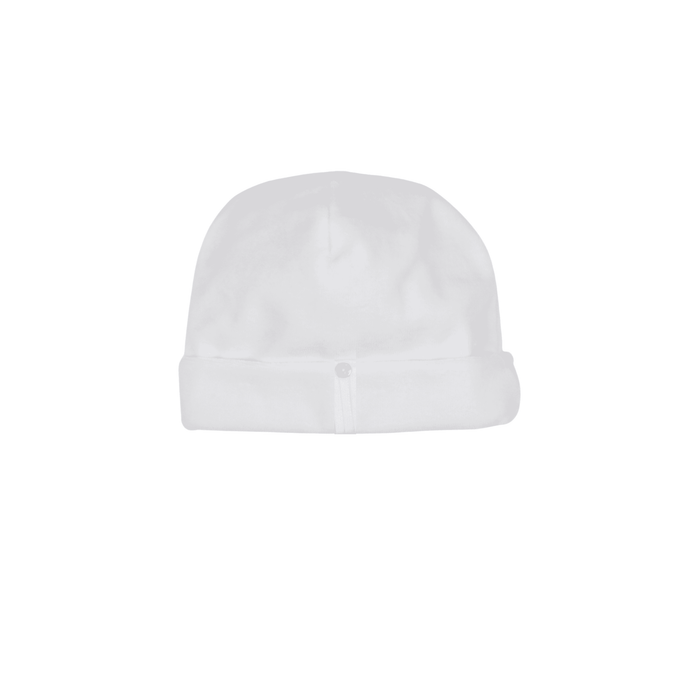 Bebe Sweeny CHARLES | Baby White Velour Hat