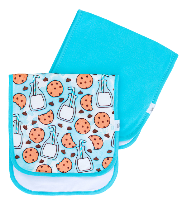 Birdie Bean chip burp cloths