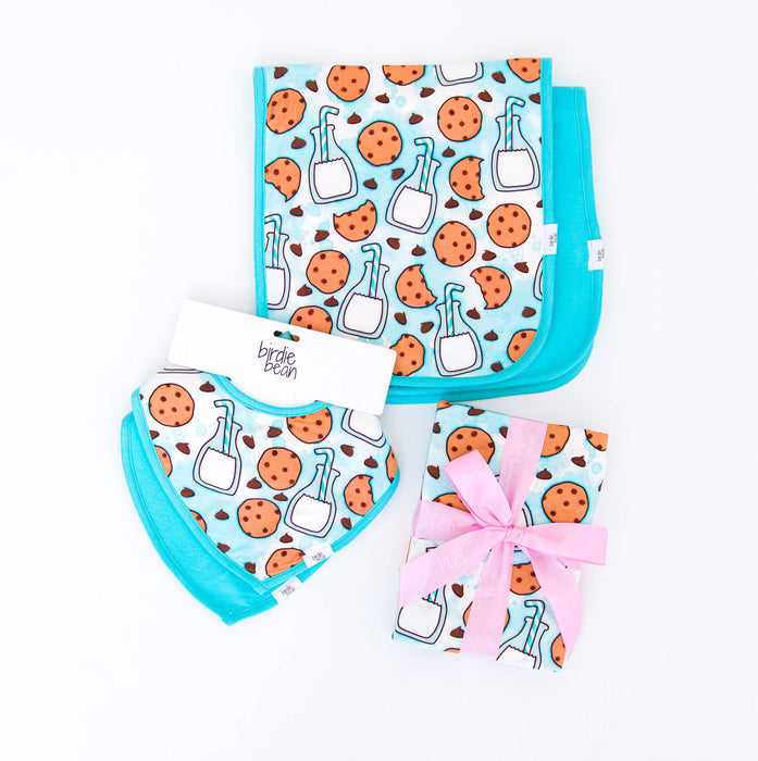 Birdie Bean chip burp cloths