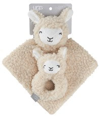 UGG Cloud Llama Lovey and Rattle Gift Set