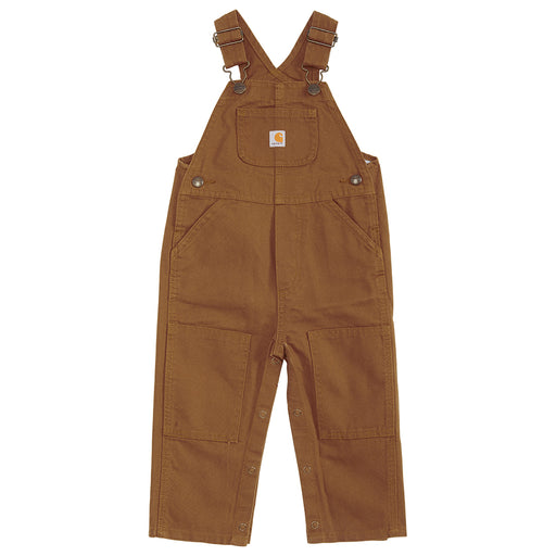 Carhartt Loose Fit Canvas Bib Overall Crahartt Brown