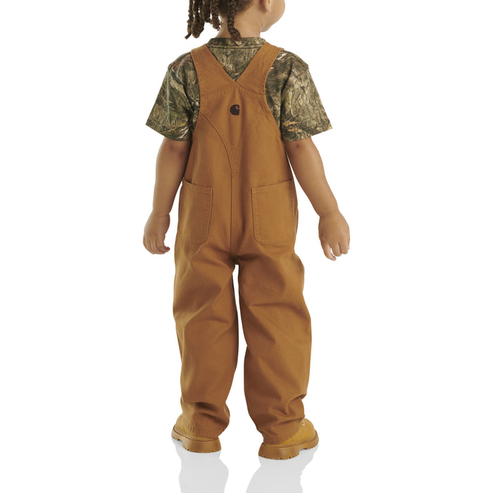 Carhartt Loose Fit Canvas Bib Overall Crahartt Brown