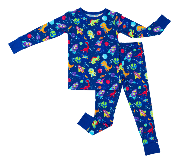 Birdie Bean comet 2-piece pajamas: LONG