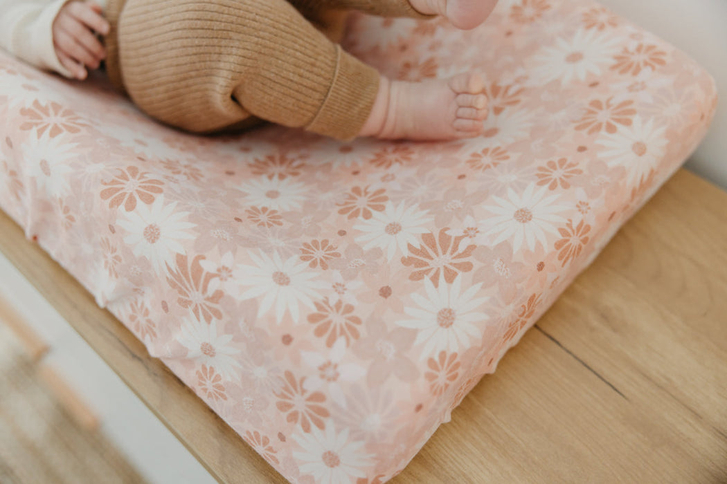 Copper Pearl Penny Premium Changing Pad Cover