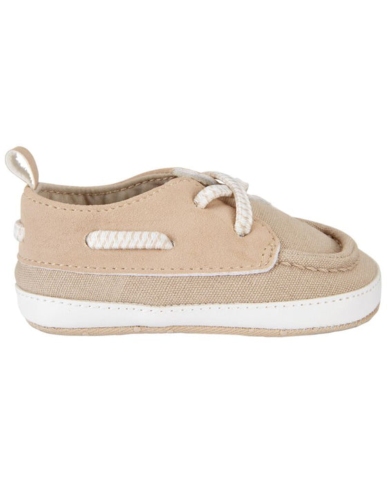 Carter's Canvas Boat Shoes in Beige