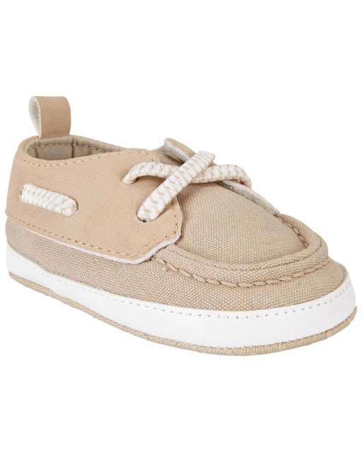 Carter's Canvas Boat Shoes in Beige