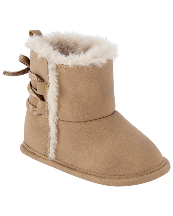 Carter's Brown Faux Fur Boot