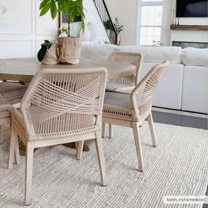 Hauteloom Calla Jute Beige Area Rug - Livabliss x Becki Owens