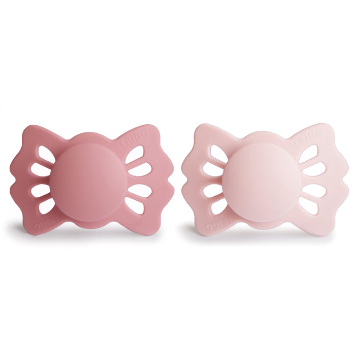Mushie FRIGG Lucky Symmetrical Silicone Pacifier 2-Pack (0-6 Months)
