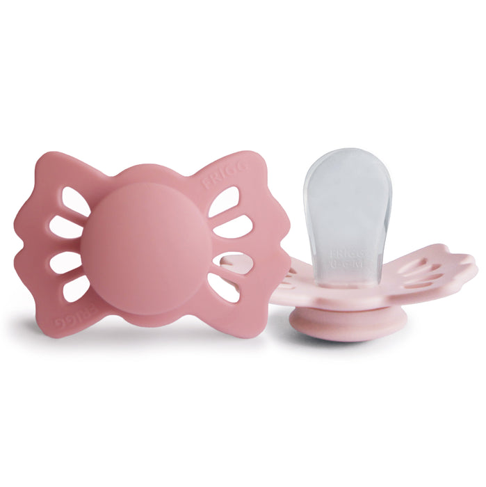 Mushie FRIGG Lucky Symmetrical Silicone Pacifier 2-Pack (0-6 Months)