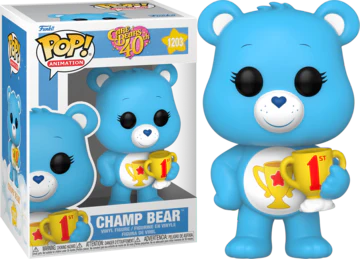 Pop! Animation: Care Bears - Champ Bear by Ralphie's Funhouse