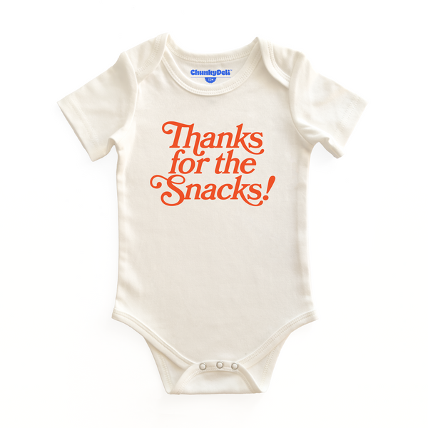 Chunky Deli Thanks for the Snacks! Baby Bodysuit