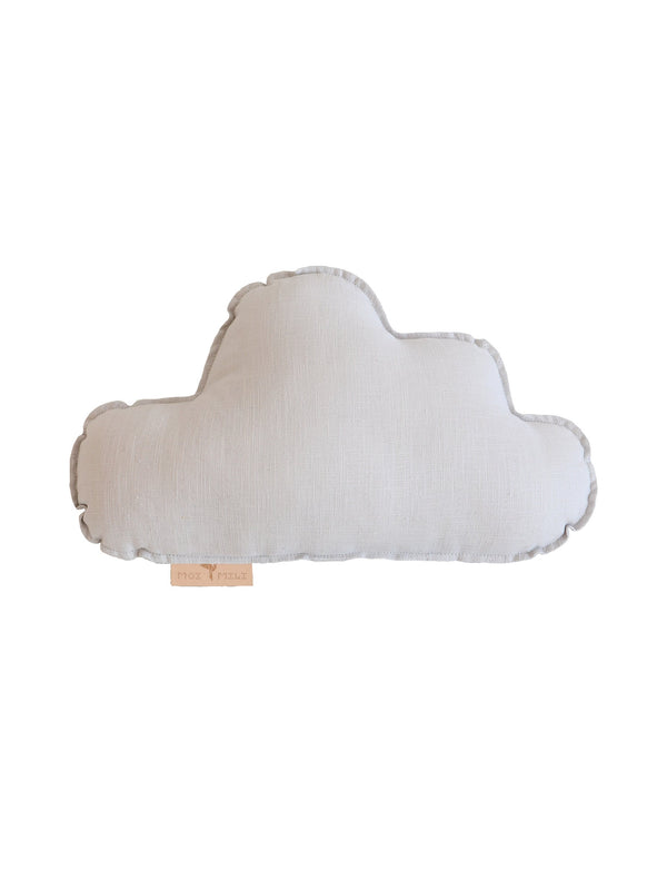 Moi Mili Linen “Pigeon Grey” Cloud Pillow