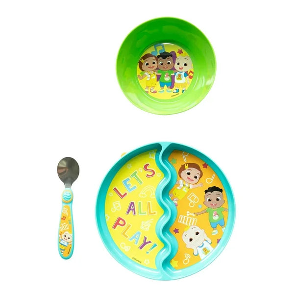 CoComelon 3Piece Toddler feeding Set