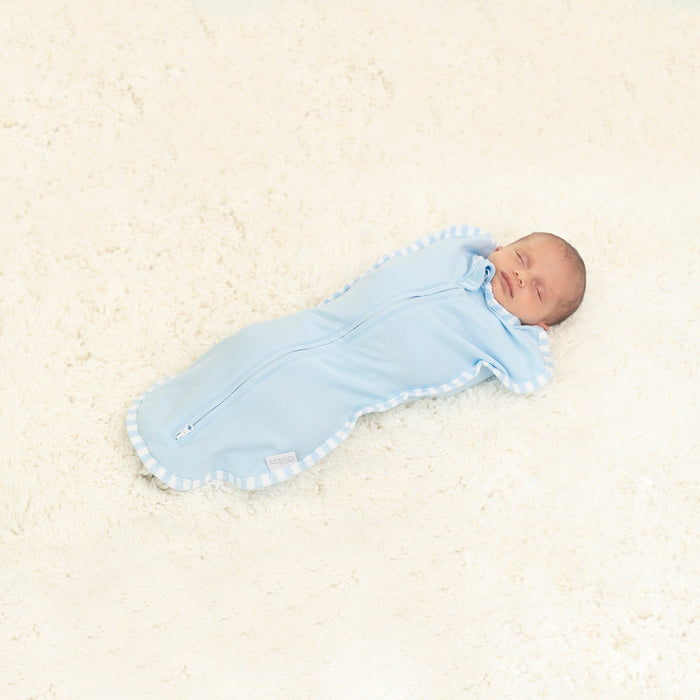 Comfy Cubs Easy Zipper Swaddle Blankets - Blue