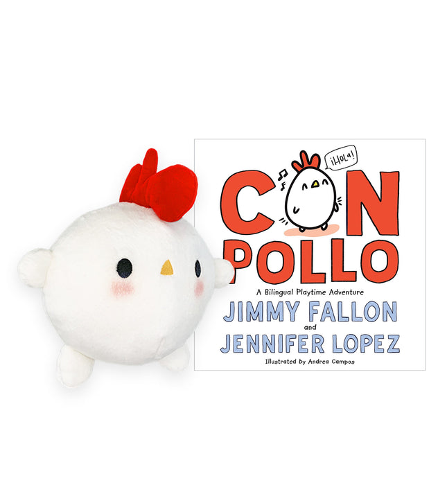 MerryMakers Con Pollo Plush Doll & Book