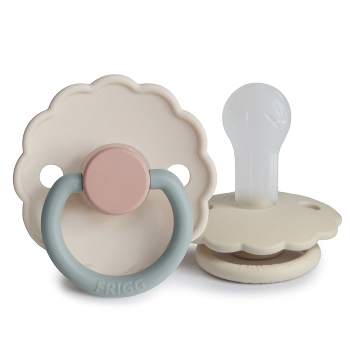 Mushie FRIGG Daisy Silicone Pacifier 2-Pack