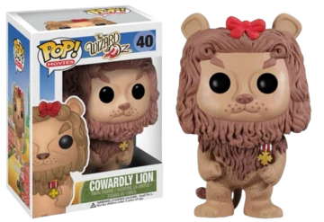 Pop! Movies: The Wizard of Oz - Cowardly Lion by Ralphie's Funhouse