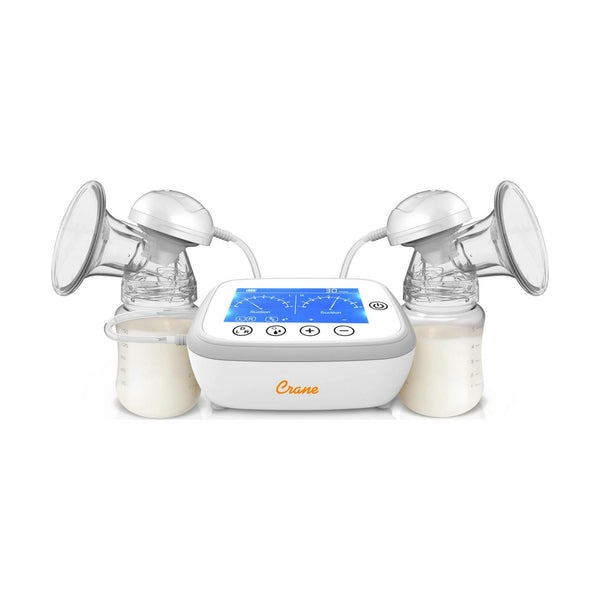 Crane Baby Deluxe Double Electric Cordless Portable Breast Pump