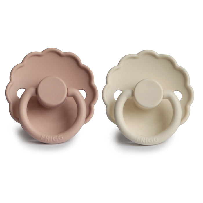 Mushie FRIGG Daisy Silicone Pacifier 2-Pack