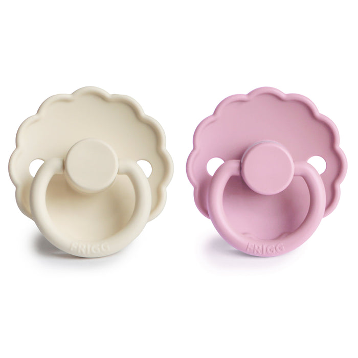 Mushie FRIGG Daisy Silicone Pacifier 2-Pack