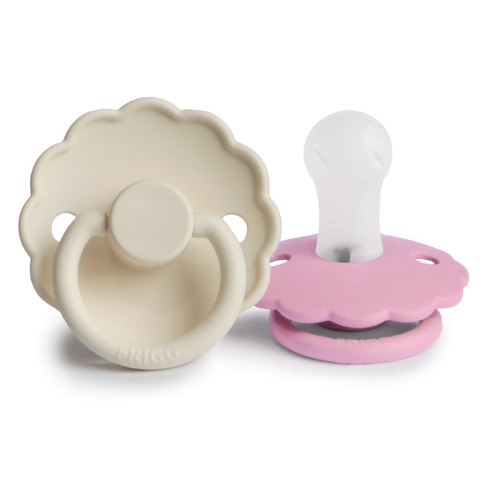 Mushie FRIGG Daisy Silicone Pacifier 2-Pack