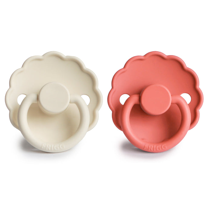 Mushie FRIGG Daisy Silicone Pacifier 2-Pack