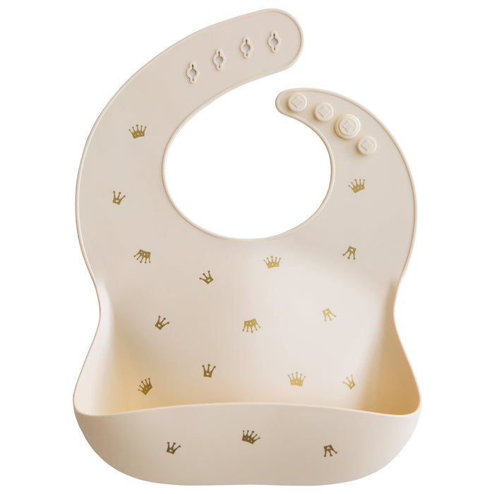 Mushie Silicone Baby Bib