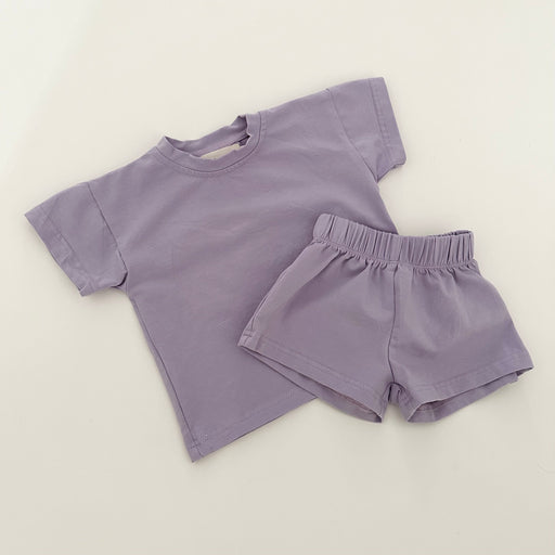 Winnie + Crew Lou Cotton Set in Lavender