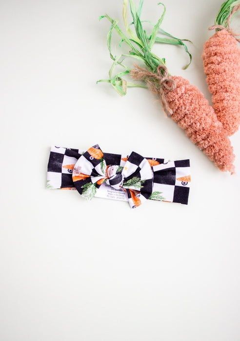 Dream Big Little Co RACING CARROT CHECKERS DREAM BOW