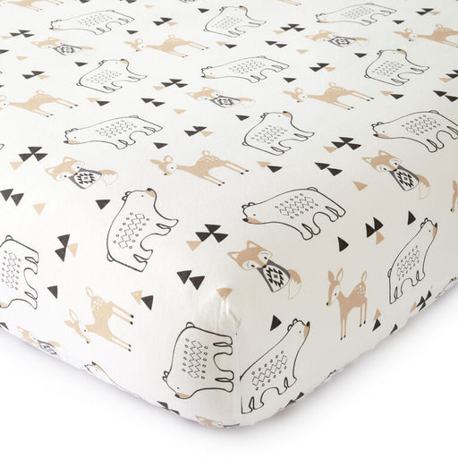 Levtex Baby Bailey Woodland Themed Crib Fitted Sheet