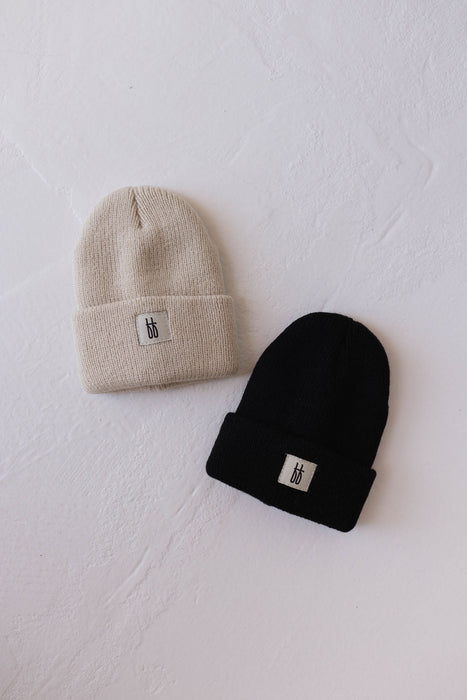 forever french Black | Knit Beanie