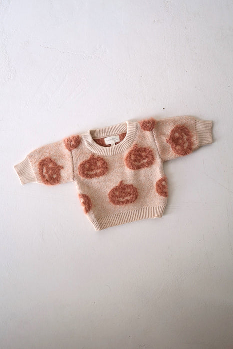 forever french baby Cozy Sweater | Pumpkin