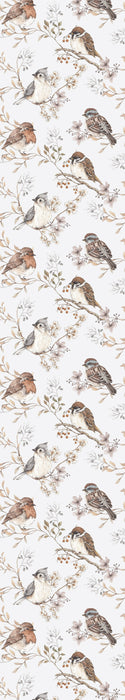 Dekornik White/Gray Birds Wallpaper