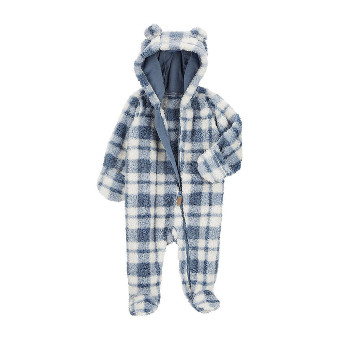 Carter's Baby Boys Midweight Plaid Snow Suit