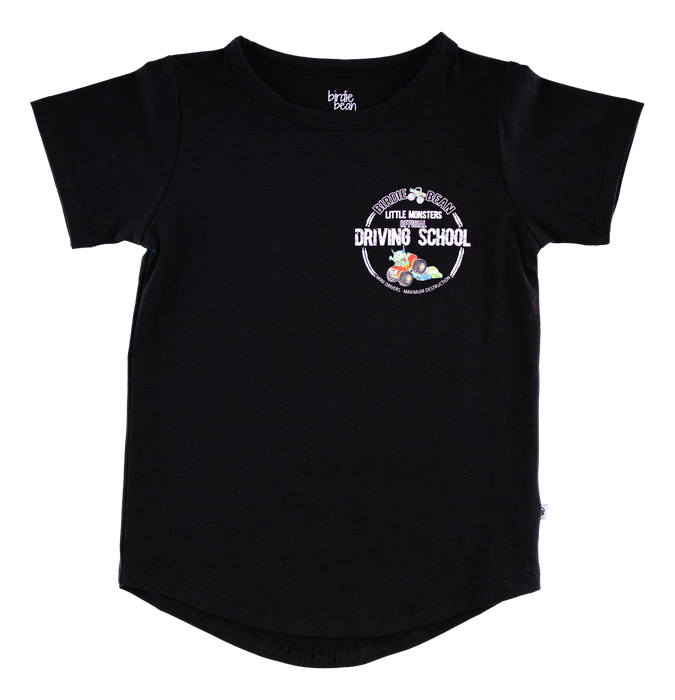 Birdie Bean driving school graphic t-shirt