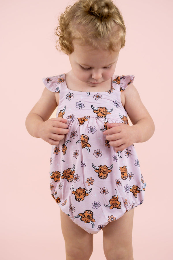 Dream Big Little Co Exclusive Highland Cutie Dream Bubble Romper